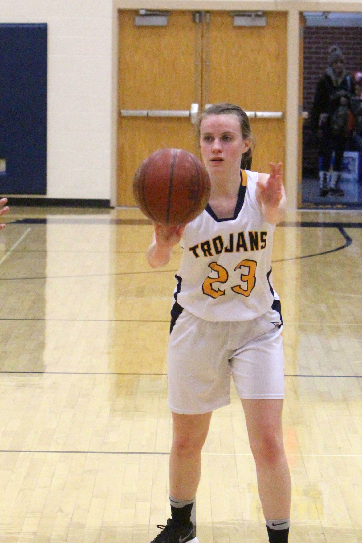 Lake Holcombe at New Auburn girls basketball 2-14-19
